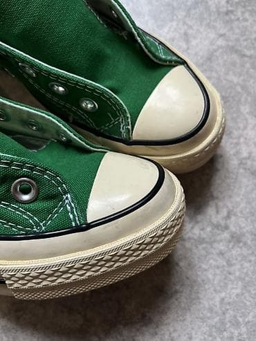 конверс: Мужские кроссовки, 36, Converse, Б/у, цвет - Зеленый, Самовывоз — 7