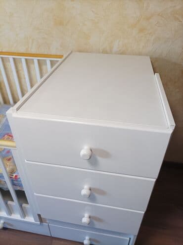 детская кровать бу: Продаю кроватку трансформер в отличном состоянии + матрас — 7