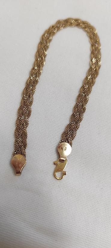 Бусы: Браслет, Проба 750, Унисекс — 1