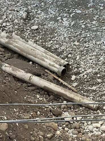 Асбестоцементные трубы (хризотилцемент), несколько штук. Описание: -