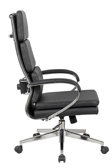 inversion stol: Офисное кресло, Новый, С колесиками, цвет - Черный, Экокожа, Бесплатная доставка — 2