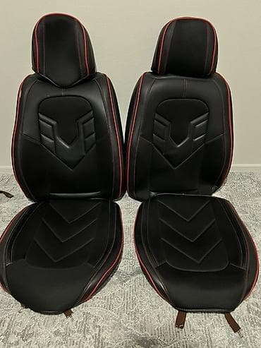 Дополнительное оборудование: Чехлы Экокожа, С подушкой, цвет - Черный, Lexus, Б/у, Самовывоз — 1