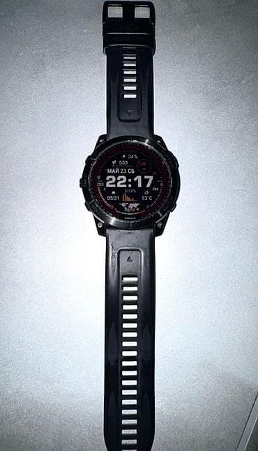 amazfit active: Garmin Fenix 7X solar Основные особенности: - Большой круглый дисплей — 1