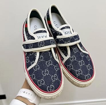 кроссовки спортивные: Кеды под GUCCI — 1