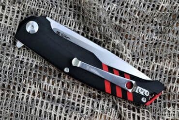 прибор ночного видения для охоты бу: Нож складной fat dragon-nimo knives r11black, сталь d2, рукоять g10 — 10