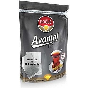 заварные: Doğuş Avantaj Demlik Poşet Çay — турецкий черный чай в больших — 1