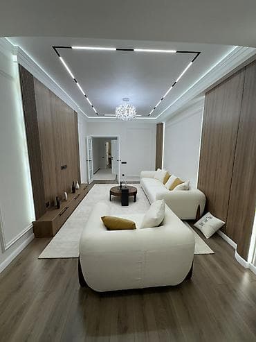 жк венеция бишкек: 2 бөлмө, 73 м², Элитка, 12 кабат, Дизайнердик ремонт — 4