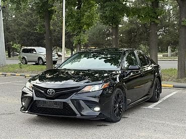 black: Toyota Camry: 2020 г., 2.5 л, Автомат, Бензин, Седан — 8