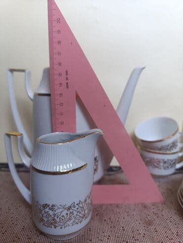 зерно кофе: Продается НовыйСервис кофейный СССР старая Чехословакия антикварный — 9