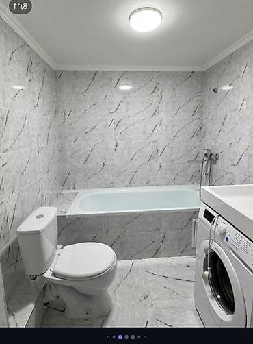 Квартиры: 1 комната, 27 м², Аламедин-1 мкр Элитка, 2 этаж, Евроремонт — 7