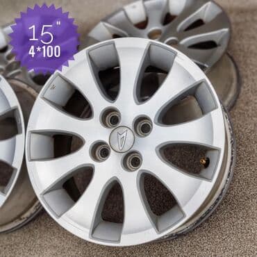 vossen: Литые Диски R 15 Enkei, Комплект, отверстий - 4, Б/у — 1