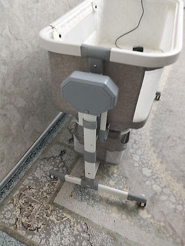 doona x: Детская приставная кроватка, С колесиками, цвет - Серый — 2