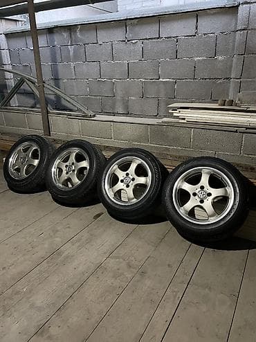 Литые Диски R 15 Volkswagen, Комплект, отверстий - 4, Б/у
