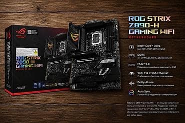 Новый запечатан✅ ROG Strix Z890‑H Gaming WiFi —