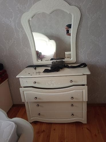 casa bella: Спальный гарнитур в классическом стиле, цвет слоновая кость с — 7