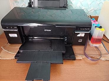 Принтеры и МФУ: Принтер Epson Stylus Photo P50 с подключенной системой непрерывной — 1