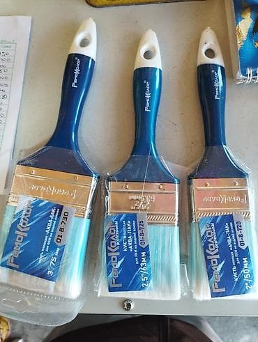 Кисти плоские RemoKolor Professional для красок на акриловой (водной)