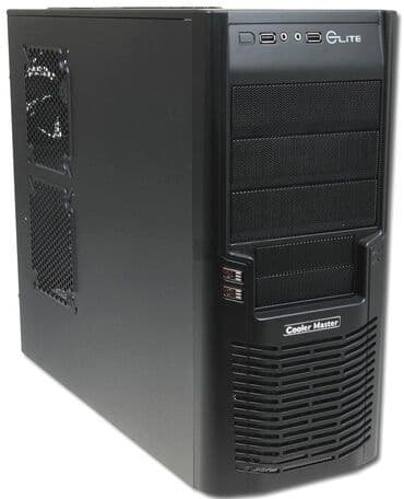 купить кулер для пк: Корпус ПК, Б/у, ATX, цвет - Черный — 1