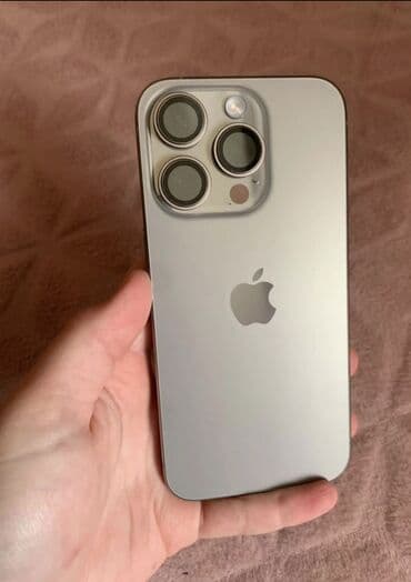 чехол для ноутбука 14 дюймов: IPhone 15 Pro, Б/у, 128 ГБ, Natural Titanium, Зарядное устройство, Защитное стекло, Чехол, 85 % — 2