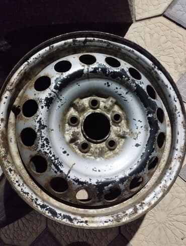 Железные Диски R 16 1 шт, отверстий - 5, Б/у