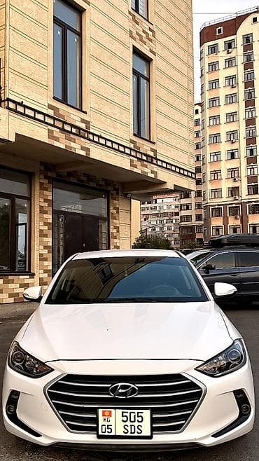 Унаа сатуу: Hyundai Avante: 2017 г., 1.6 л, Автомат, Бензин, Седан — 1