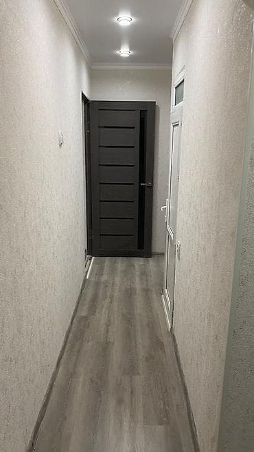 квартира калыкакиева: 3 комнаты, 56 м², 105 серия, 2 этаж, Евроремонт — 3