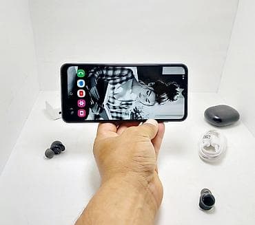 samsung а23: Samsung Galaxy A23, Б/у, 64 ГБ, цвет - Черный, 1 SIM, 2 SIM — 1
