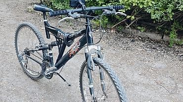 телескопическая вилка: Горный велосипед, Рама S (145 - 165 см), Сталь, Б/у — 2