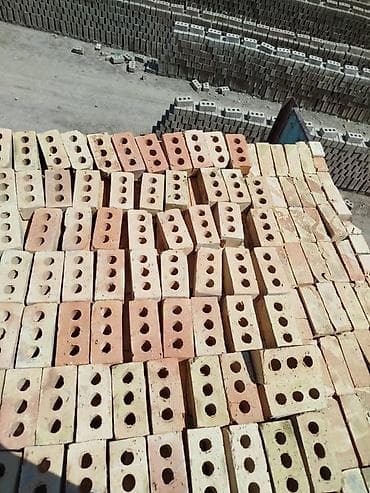 калыс ордо 1: Тешиктүү, Бышкан кирпич, Жарым блок, 250×120×90 — 10