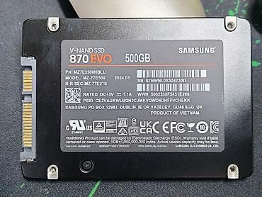 samsung ssd: Накопитель для ПК, Новый, Samsung, SSD, 512 ГБ, 2.5", Для ПК — 1