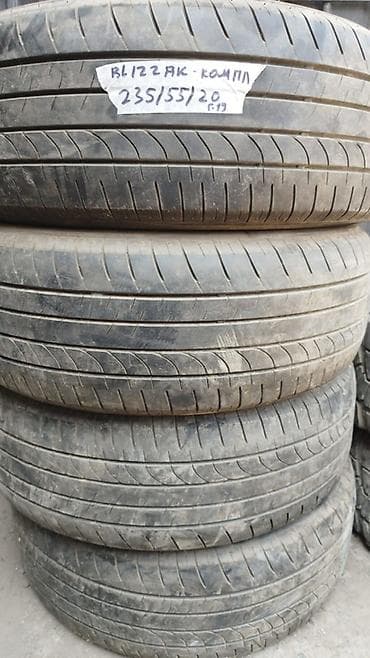 black ice: Шины 235 / 55 / R 20, Лето, Б/у, Комплект, Легковые, Bridgestone — 1
