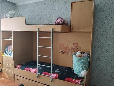 нуна коляска: Детский модульный гарнитур с двухъярусной кроватью и системой — 4