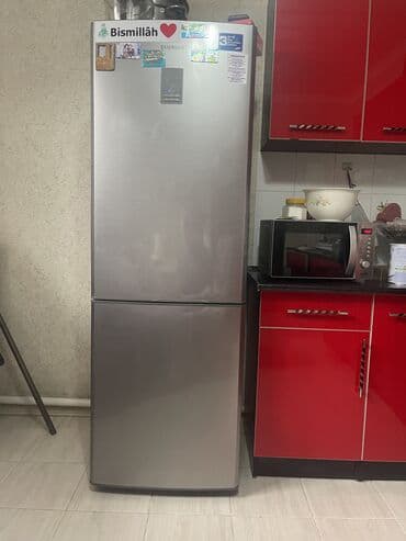 Холодильник Samsung, Б/у, Двухкамерный, Low frost, 80 * 180 * 60 at lalafo.kg Холодильник Samsung, Б/у, Двухкамерный, Low frost, 80 * 180 * 60