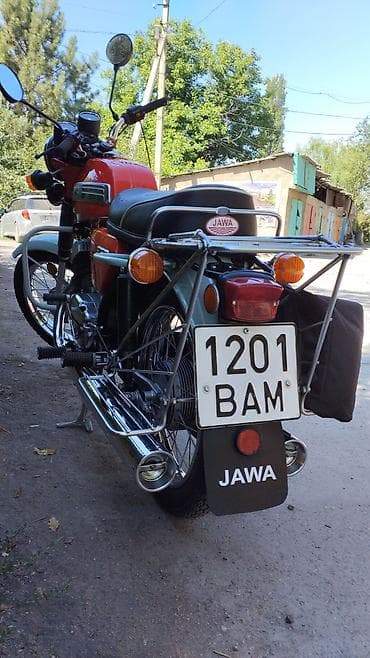 скутер мото: Классический мотоцикл Ява, 250 куб. см, Бензин, Взрослый, Новый — 5