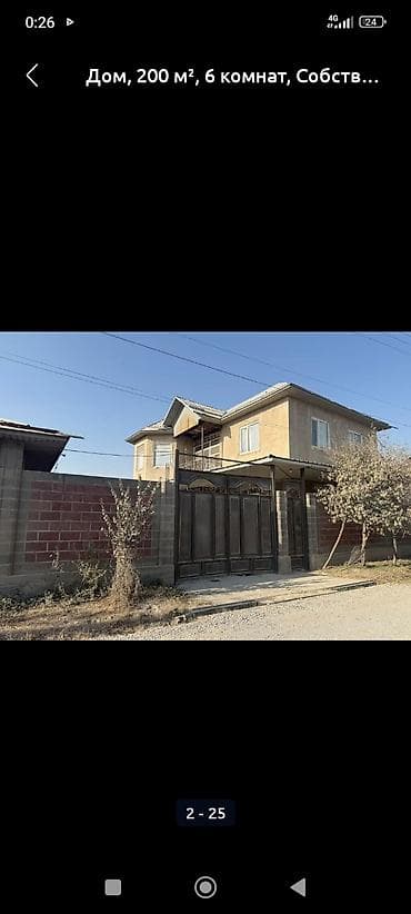 продаю дом с магазином: Дом 200 м², 6 комнат Двухэтажный кирпичный дом с закрытым двором и — 2