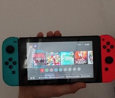 Sony PlayStation: СРОЧНО. продаю Nintendo switch 2 ревизия ЧИПОВАНЫЙ, есть пару царапин — 1