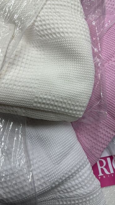 домашние халаты больших размеров: Халат, Вафельное полотно, XS, M, XL — 3