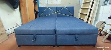 детский кроватки: Односпальная кровать, Новый, С мягким изголовьем, В рассрочку, длина - 200 см — 9