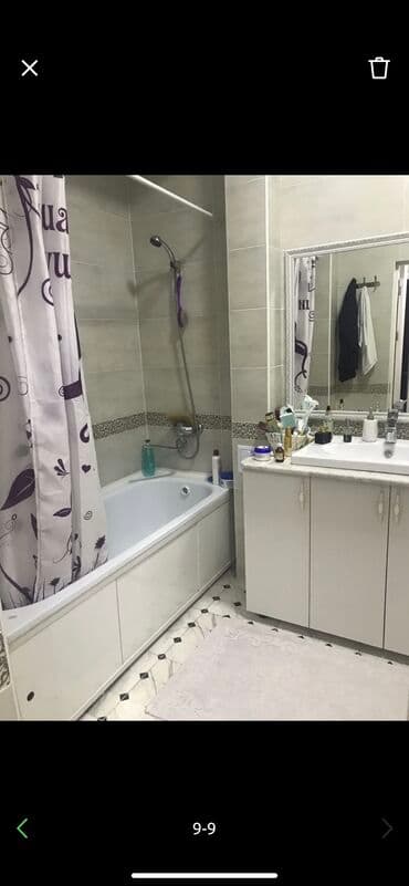 сдам квартиру в бишкеке сопственник: 3 комнаты, Собственник, С мебелью полностью — 5