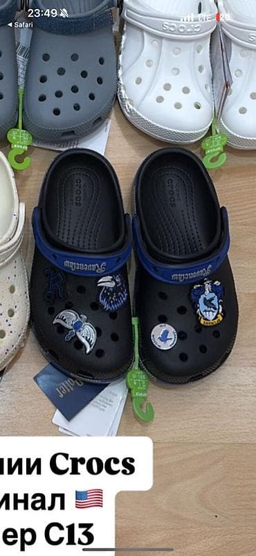 Детские сабо Crocs Iconic Comfort - Размер: J 1 - Оригинал (США) -