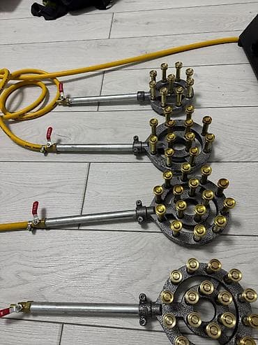 продам чеснок: Газовые горелки многофорсуночные для казана/вок/фритюра. Описание: - — 3