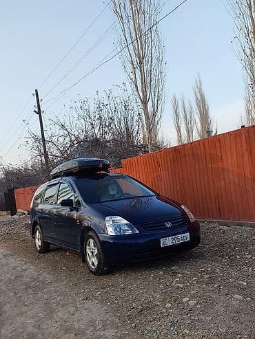 Унаа сатуу: Honda Stream: 2001 г., 2 л, Кол менен иштөөчү, Бензин, Вэн/Минивэн — 2