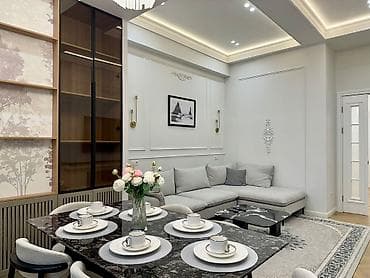 180: 3 комнаты, 130 м², Ала-Арча ТРЦ Элитка, 11 этаж, Дизайнерский ремонт — 2