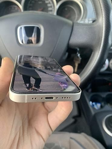 samsung galaxy 21: IPhone 13 mini, Б/у, 256 ГБ, Белый, Чехол, 76 % — 3