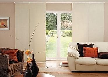 бамбук шторы: Японские панели, Готовое изделие, Для зала — 2