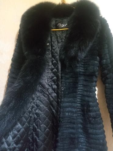 Пальто: Шуба, Кролик, Короткая модель, Китай — 4