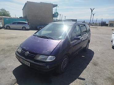 арзан машине: Volkswagen Sharan: 1998 г., 1.8 л, Кол менен иштөөчү, Бензин, Вэн/Минивэн — 1