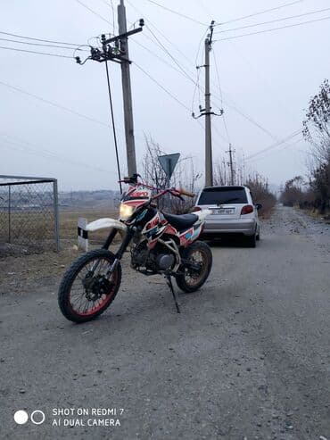 купить бу шины в бишкеке: /питбайк Kayo (стикеры Kayo на пластике), дорожный свет и номера под — 2