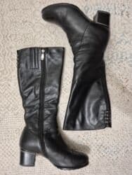 фирменный сапоги: Сапоги, 35, & Other Stories, Б/у, цвет - Черный, Самовывоз, Платная доставка — 2