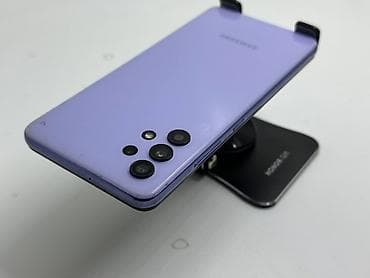 android 2din: Samsung Galaxy A32, Б/у, 128 ГБ, цвет - Голубой, 2 SIM — 2